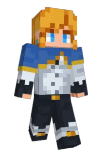 Gl0asted Minecraft avatar full body