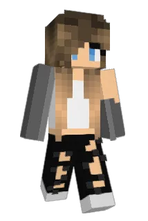 Gl0riii Minecraft avatar full body