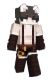 Gl1tchedFoxy Minecraft avatar full body