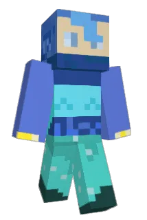 Glacialy Minecraft avatar full body