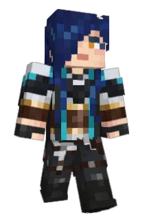 GlacierCore Minecraft avatar full body