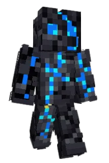 GlacierWater Minecraft avatar full body