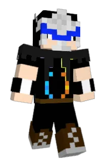 Glacierice Minecraft avatar full body