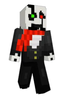 Glacker Minecraft avatar full body