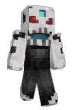 Glalie Minecraft avatar full body