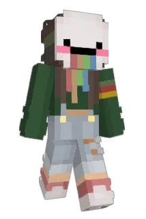 GlamBlinger Minecraft avatar full body