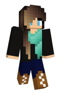 GlamGirl14 Minecraft avatar full body