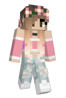 Glamam Minecraft avatar full body