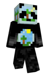 Glass_Panda Minecraft avatar full body