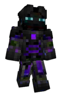 Glasser Minecraft avatar full body