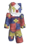 Glasses__Person Minecraft avatar full body