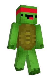 Glassplitter Minecraft avatar full body