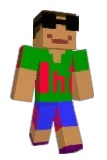 GleeF Minecraft avatar full body