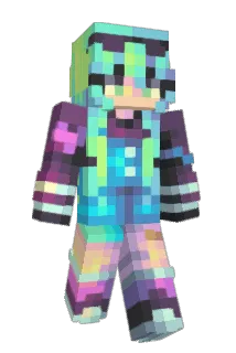 Glickoo Minecraft avatar full body
