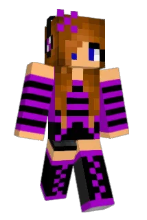 GlimmerGrl Minecraft avatar full body