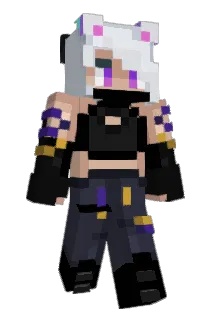 GlitchAnubis Minecraft avatar full body