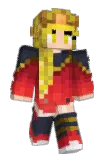 GlitchCorrupted Minecraft avatar full body