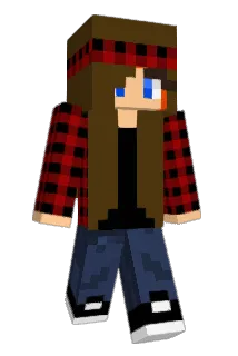 GlitchKitten01 Minecraft avatar full body