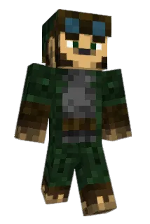 GlitchMonkey Minecraft avatar full body