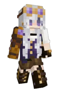 GlitchRobin Minecraft avatar full body