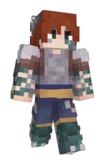 GlitchedDargon Minecraft avatar full body