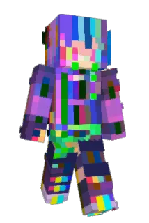 GlitchedGalaxy Minecraft avatar full body