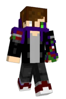 GlitchedGames Minecraft avatar full body
