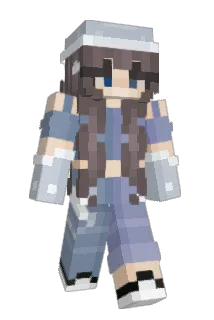 GlitchedGirl_ Minecraft avatar full body