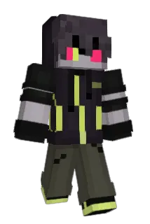 GlitchedMastery Minecraft avatar full body
