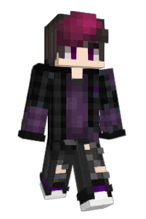Glitchwing Minecraft avatar full body
