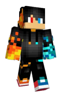 GlitchyPanda Minecraft avatar full body