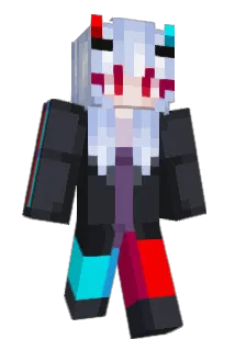 Glitchy_Demon Minecraft avatar full body