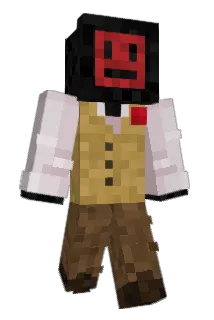 Glitchyfloof Minecraft avatar full body
