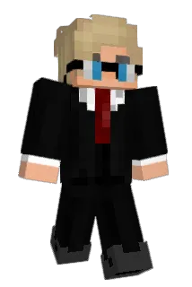 Glitshy Minecraft avatar full body