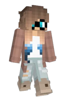GlitterHamster Minecraft avatar full body