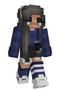 Glitterthighs Minecraft avatar full body