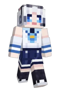 Global_M Minecraft avatar full body