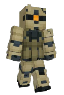 Globodio Minecraft avatar full body