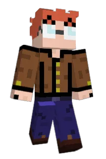 Glockbar Minecraft avatar full body