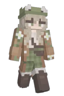 Gloeful Minecraft avatar full body