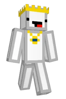Gloobster Minecraft avatar full body
