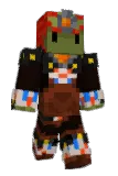 GlowRaptor Minecraft avatar full body