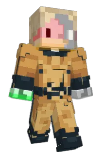 GlowTetrix Minecraft avatar full body