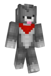 Glow_pup Minecraft avatar full body