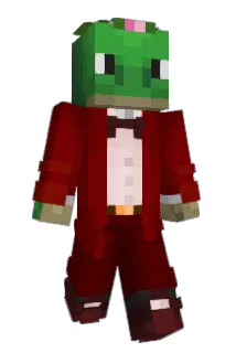 Glowfy Minecraft avatar full body