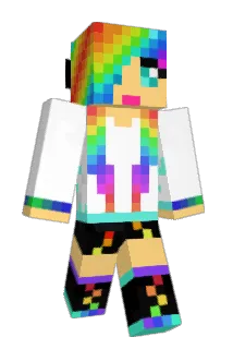 Glowious8 Minecraft avatar full body