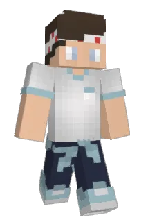 Glowscorp Minecraft avatar full body