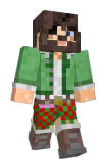 Glowstick_Foxcat Minecraft avatar full body