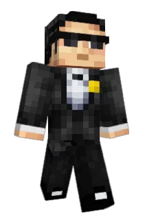 Glowstudent Minecraft avatar full body