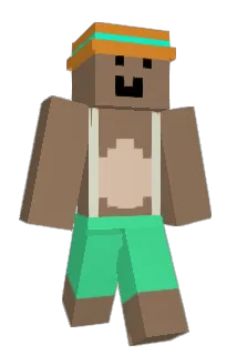 Glozko Minecraft avatar full body